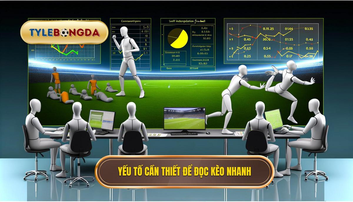 Đọc vị tỷ lệ bóng đá trong 3 giây – Bí quyết vàng cho người chơi 3 Các yếu tố quan trọng để đọc vị kèo nhanh