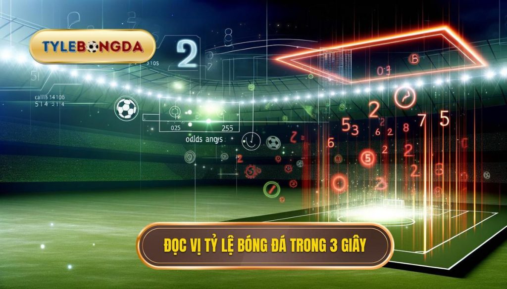 Đọc vị tỷ lệ bóng đá trong 3 giây