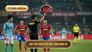 Luật thay người mới nhất trong bóng đá