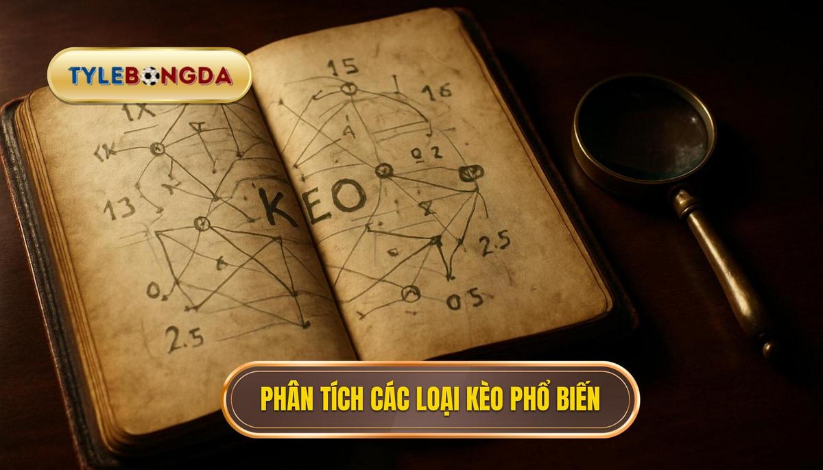 Phân tích chuyên sâu các loại kèo phổ biến tại giải đấu lớn