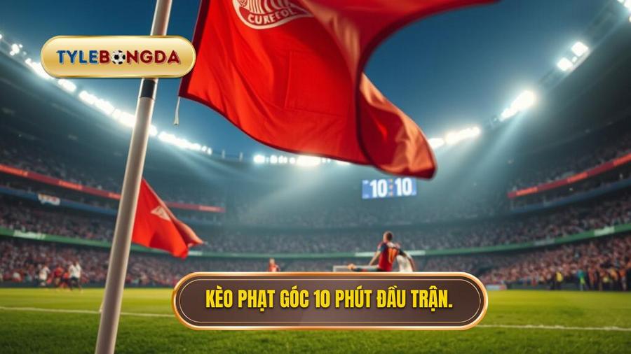 Hiểu rõ về Kèo cược đội nhận quả phạt góc trong 10 phút đầu