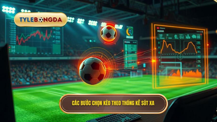 Các bước áp dụng mẹo chọn kèo dựa trên thống kê sút xa
