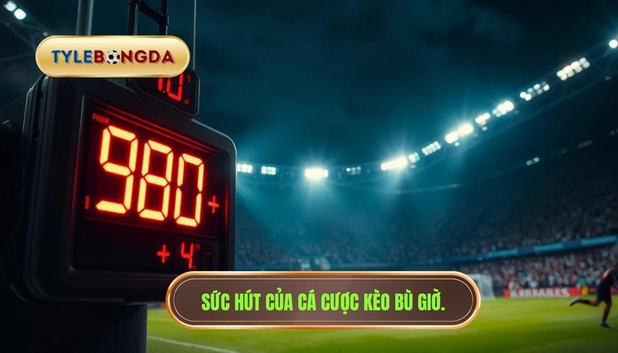 Tại sao cá cược kèo bù giờ lại thu hút người chơi?